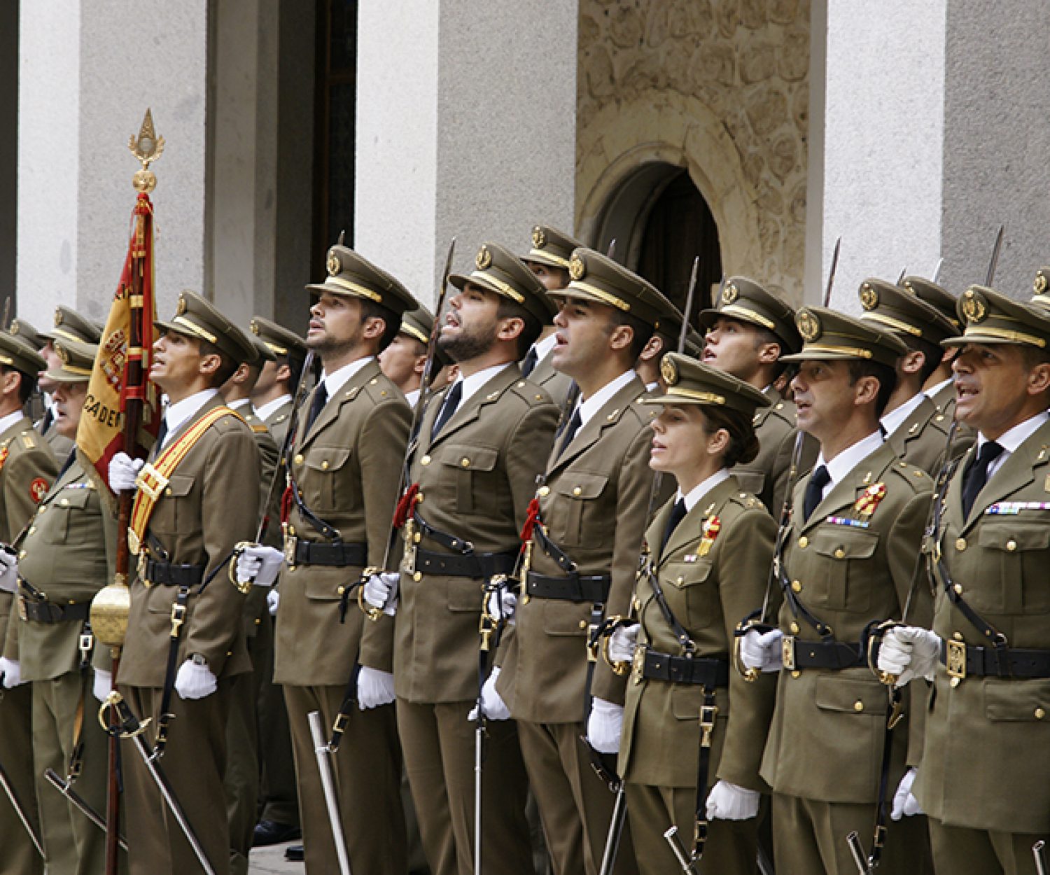 Apertura de curso de la Academia de Artillería