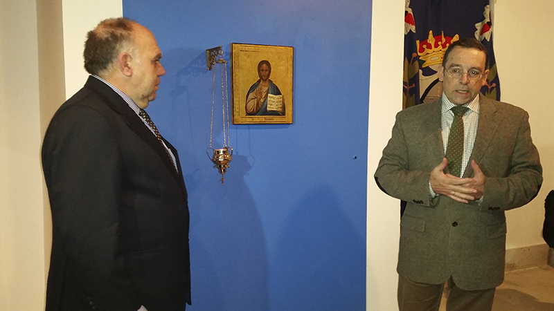 Exposición de iconos bizantinos en el Alcázar