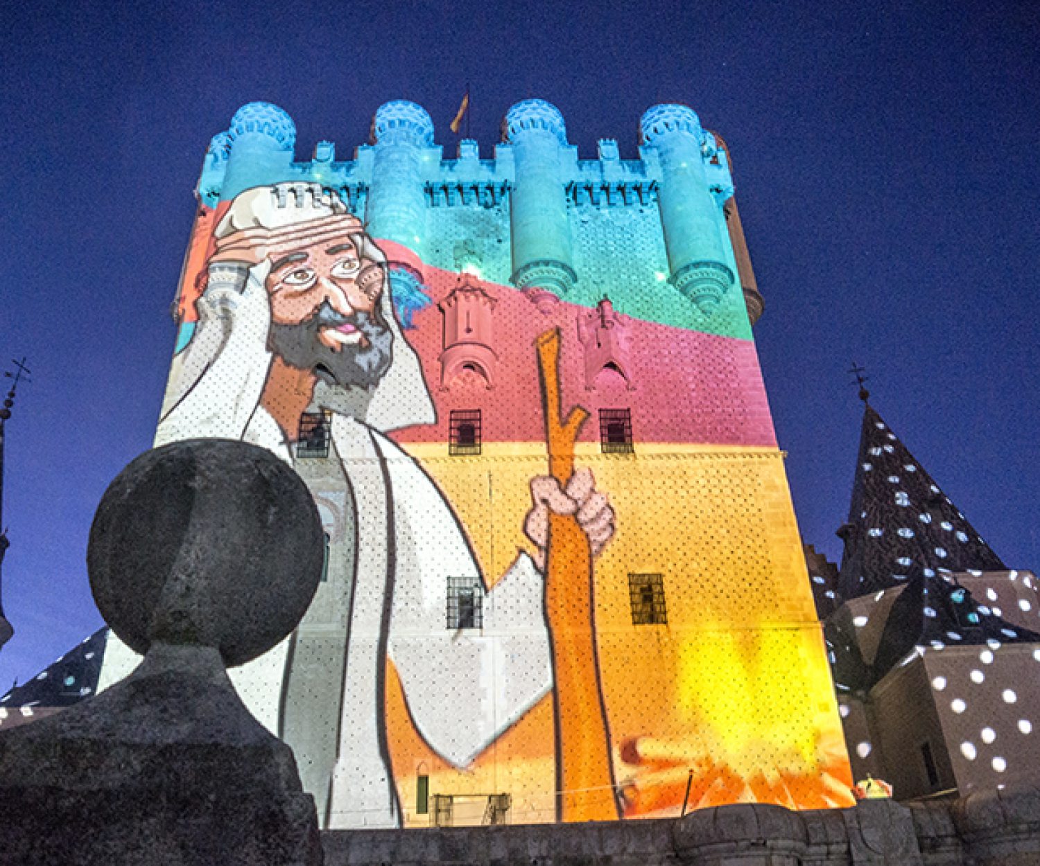 Los Reyes Magos de Oriente acuden a su cita anual en el Alcázar