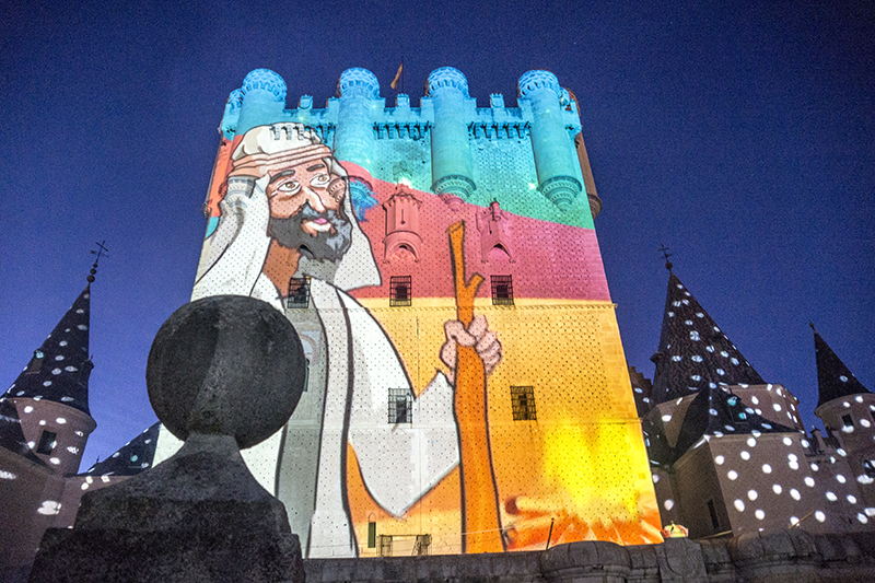 Los Reyes Magos de Oriente acuden a su cita anual en el Alcázar