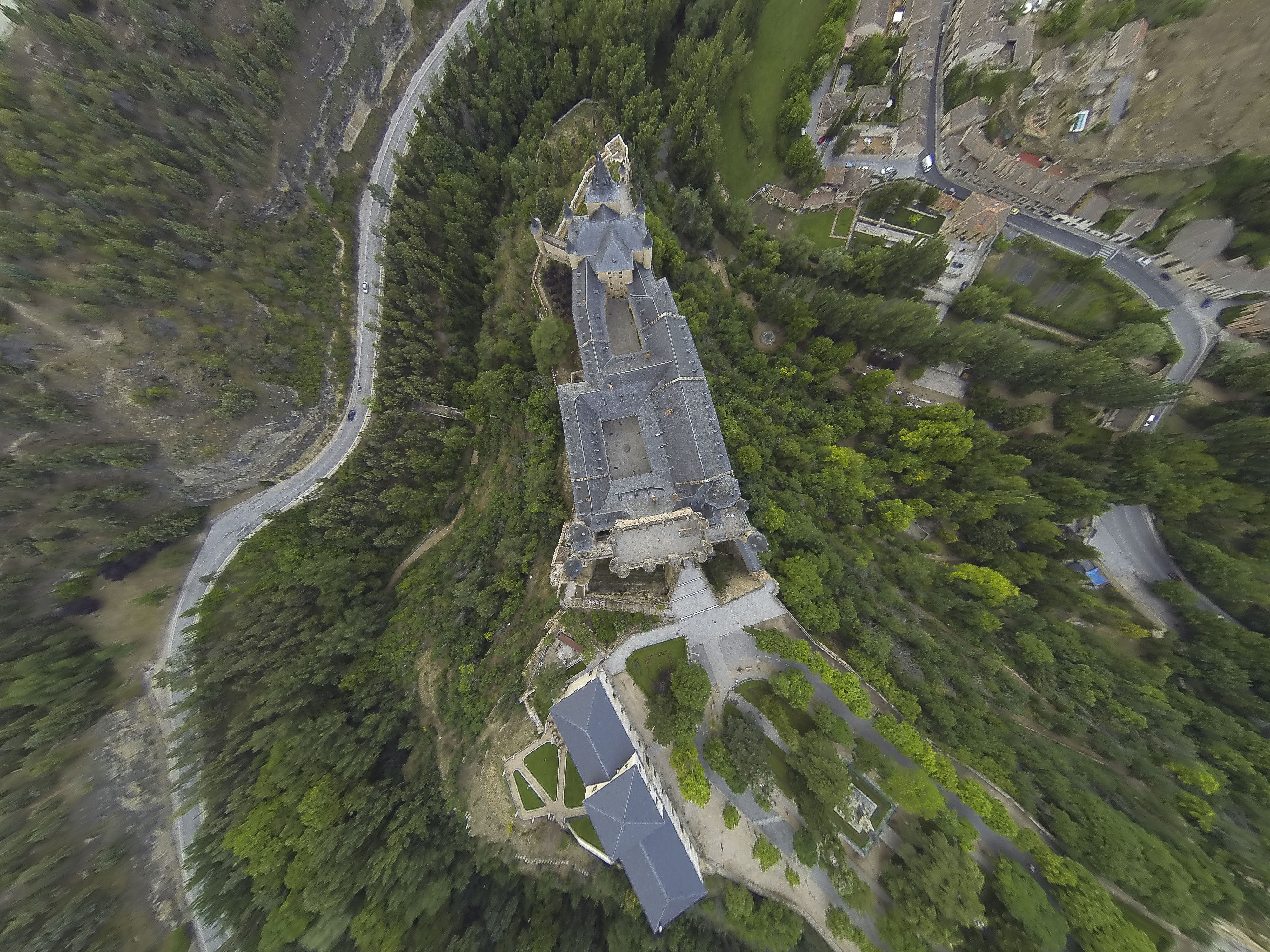 FOTO AÉREA DEL ALCÁZAR