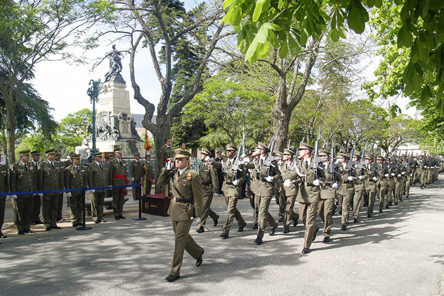 2 de mayo. Acto conmemorativo en homenaje a los capitanes Daoíz y Velarde