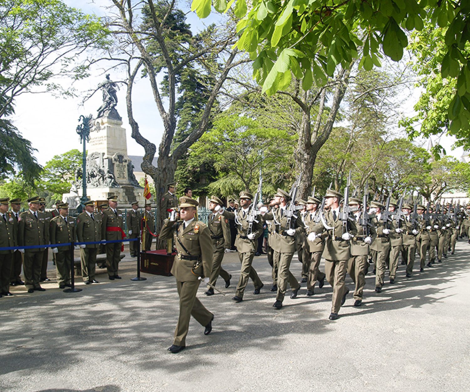 2 de mayo. Acto conmemorativo en homenaje a los capitanes Daoíz y Velarde