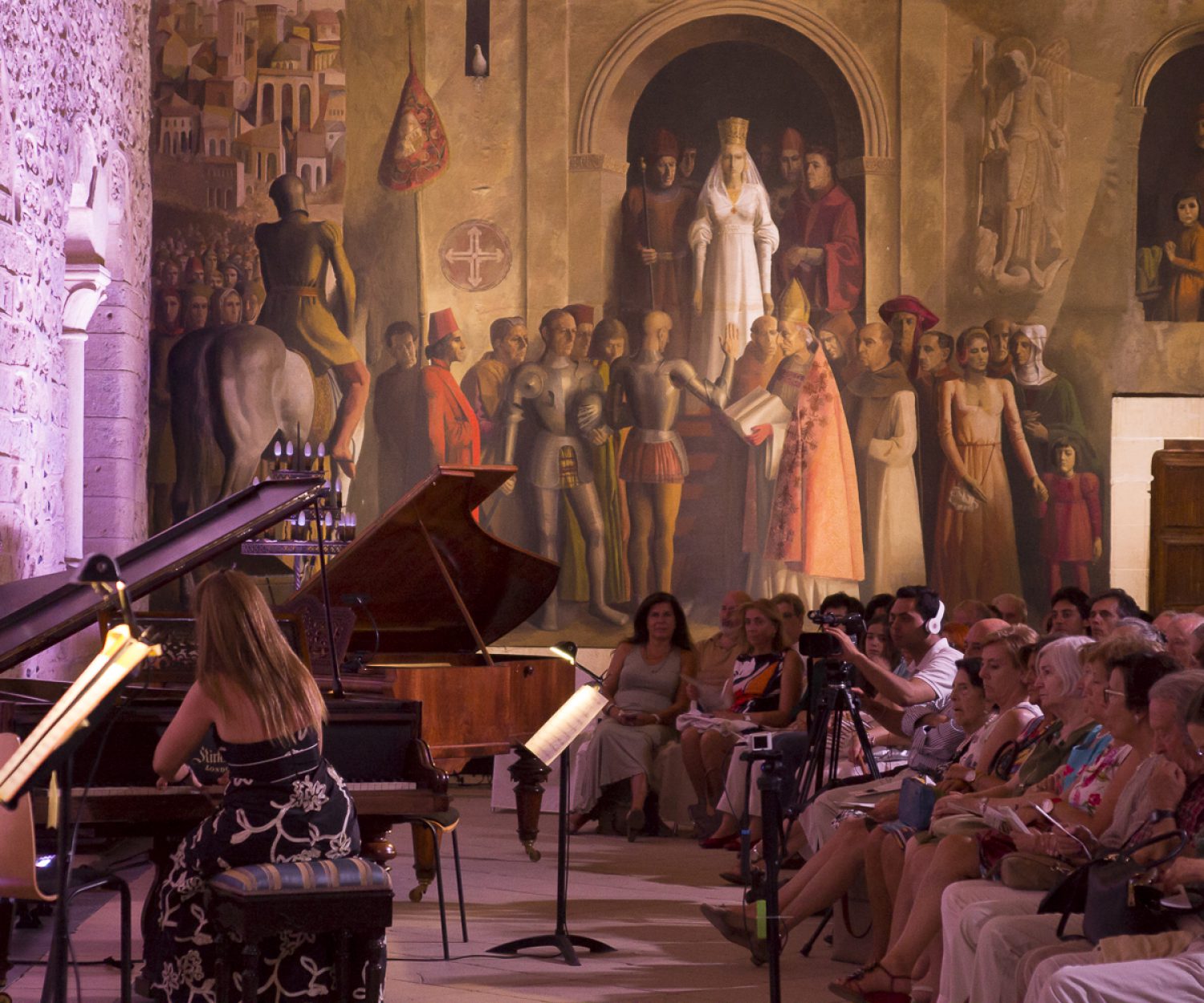 Concierto de pianos 2015 Alcázar de Segovia