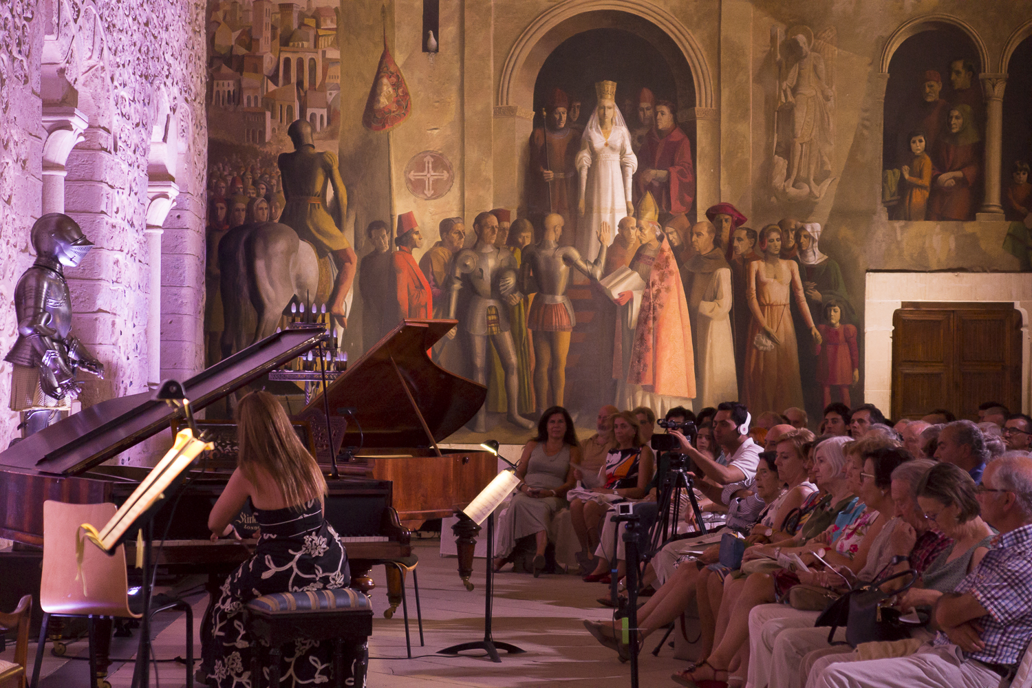 Concierto de pianos 2015 Alcázar de Segovia