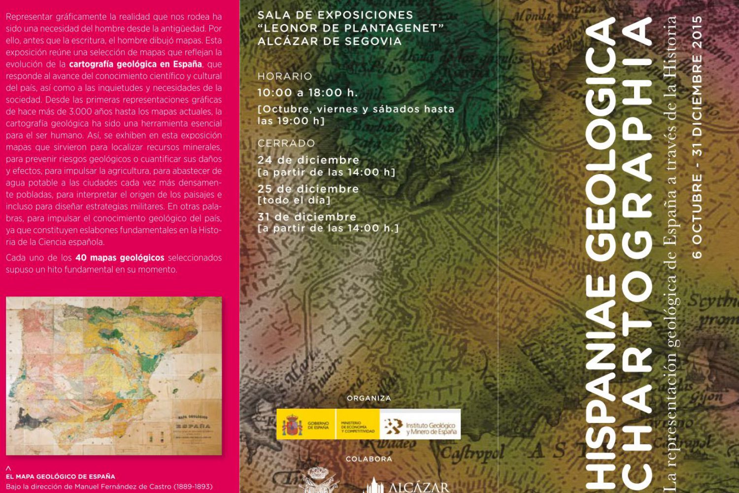 HISPANIAE GEOLOGICA CHARTOGRAPHIA