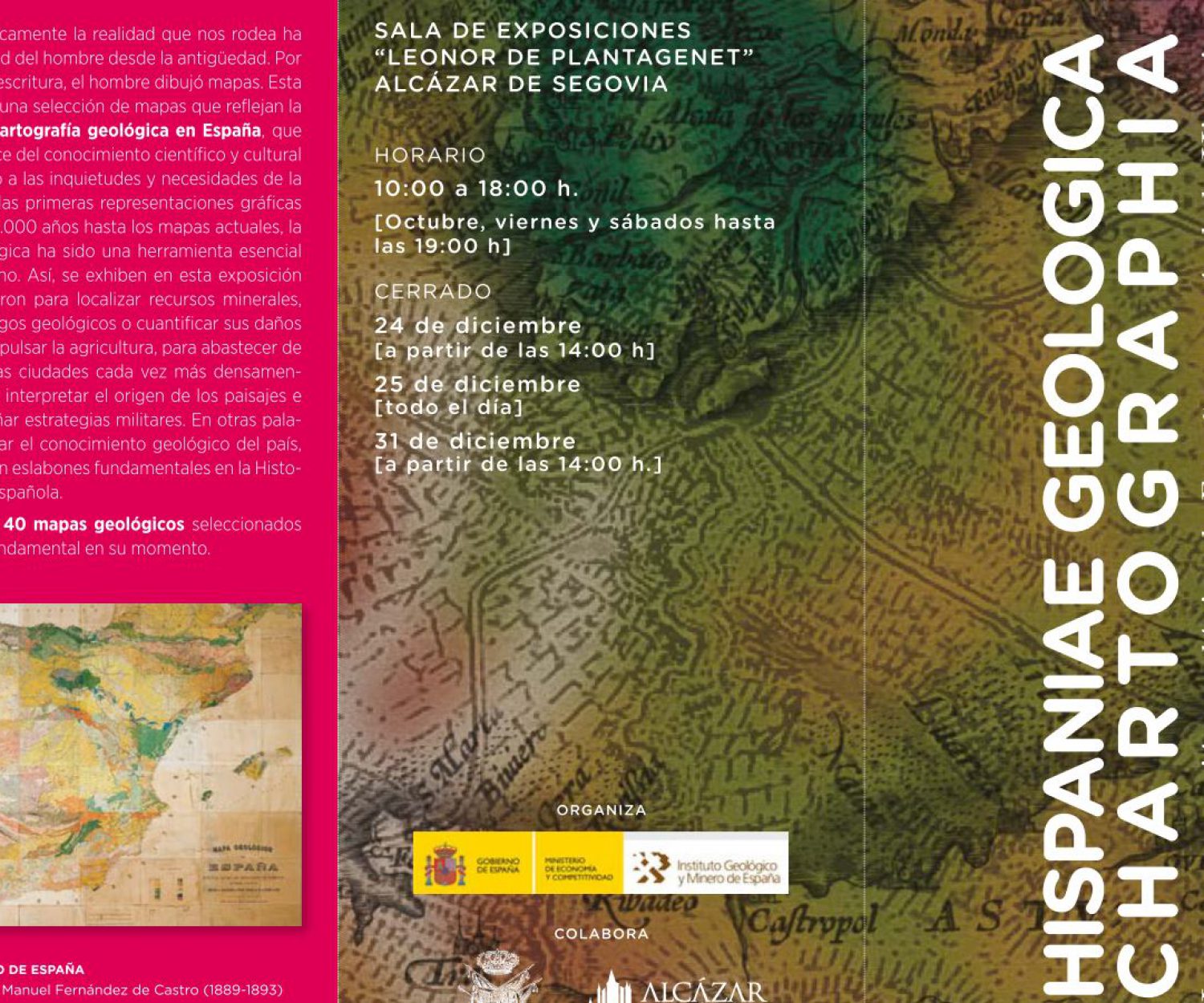 HISPANIAE GEOLOGICA CHARTOGRAPHIA