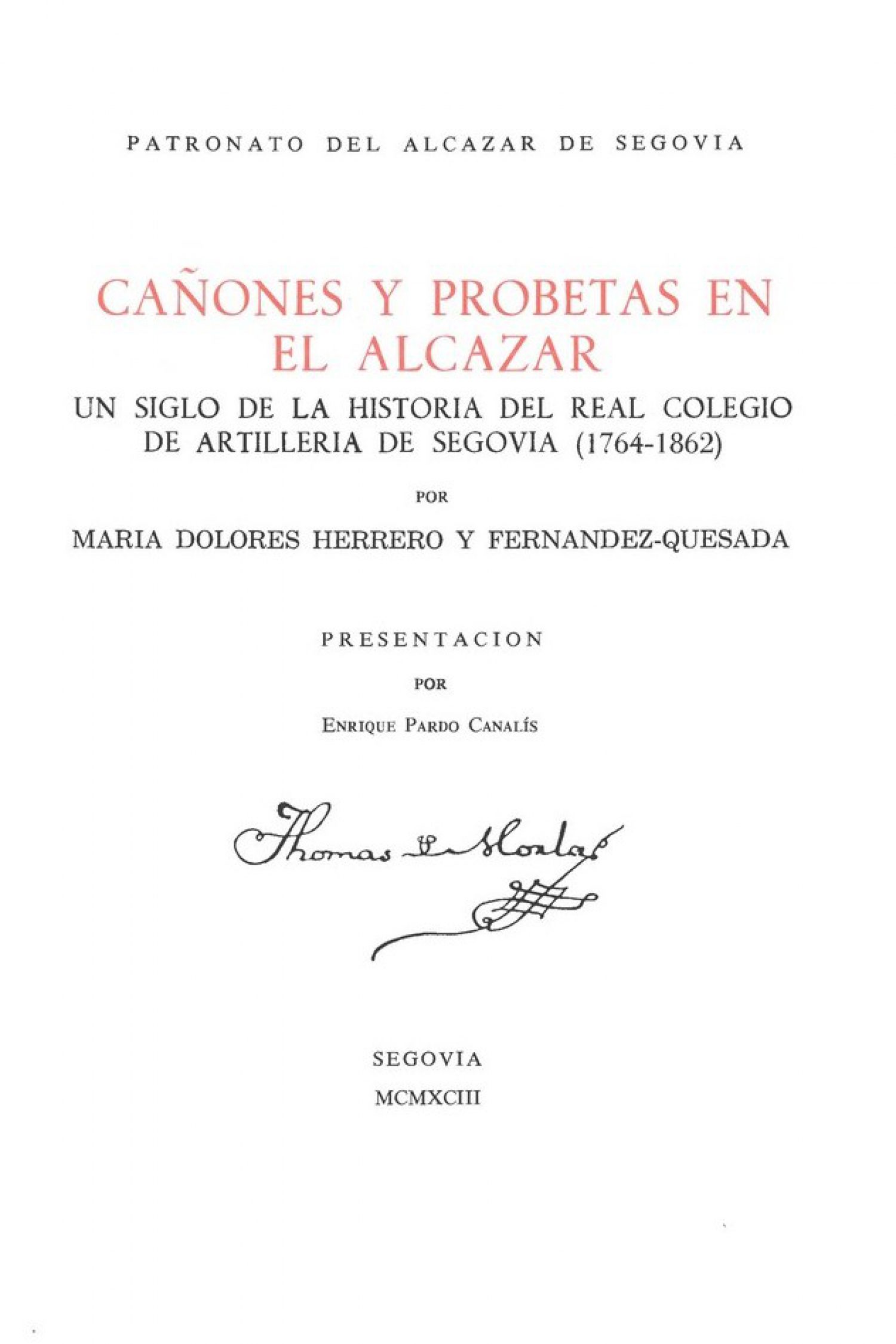 1992 Cañones y probetas