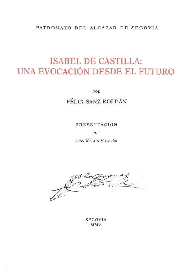 Isabel de Castilla: una evocación desde el futuro