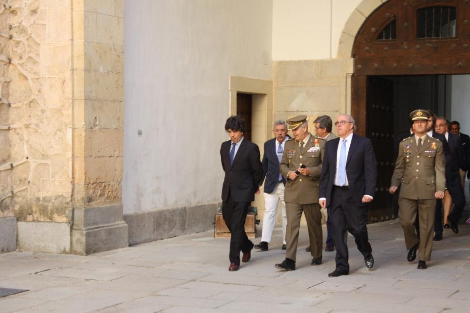 El subsecretario de Fomento visita el Alcázar