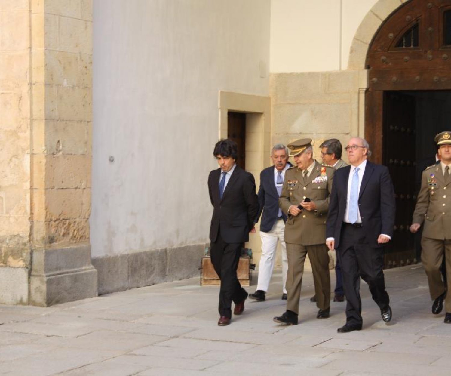 El subsecretario de Fomento visita el Alcázar