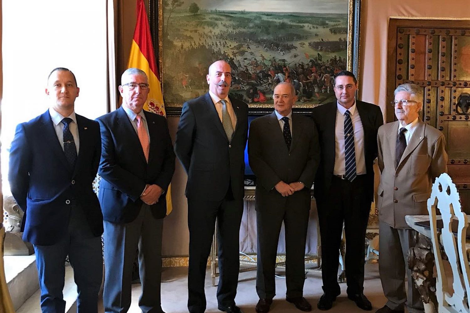 Firma del acuerdo marco entre el Patronato del Alcázar y la Asociación Conde de Gazola
