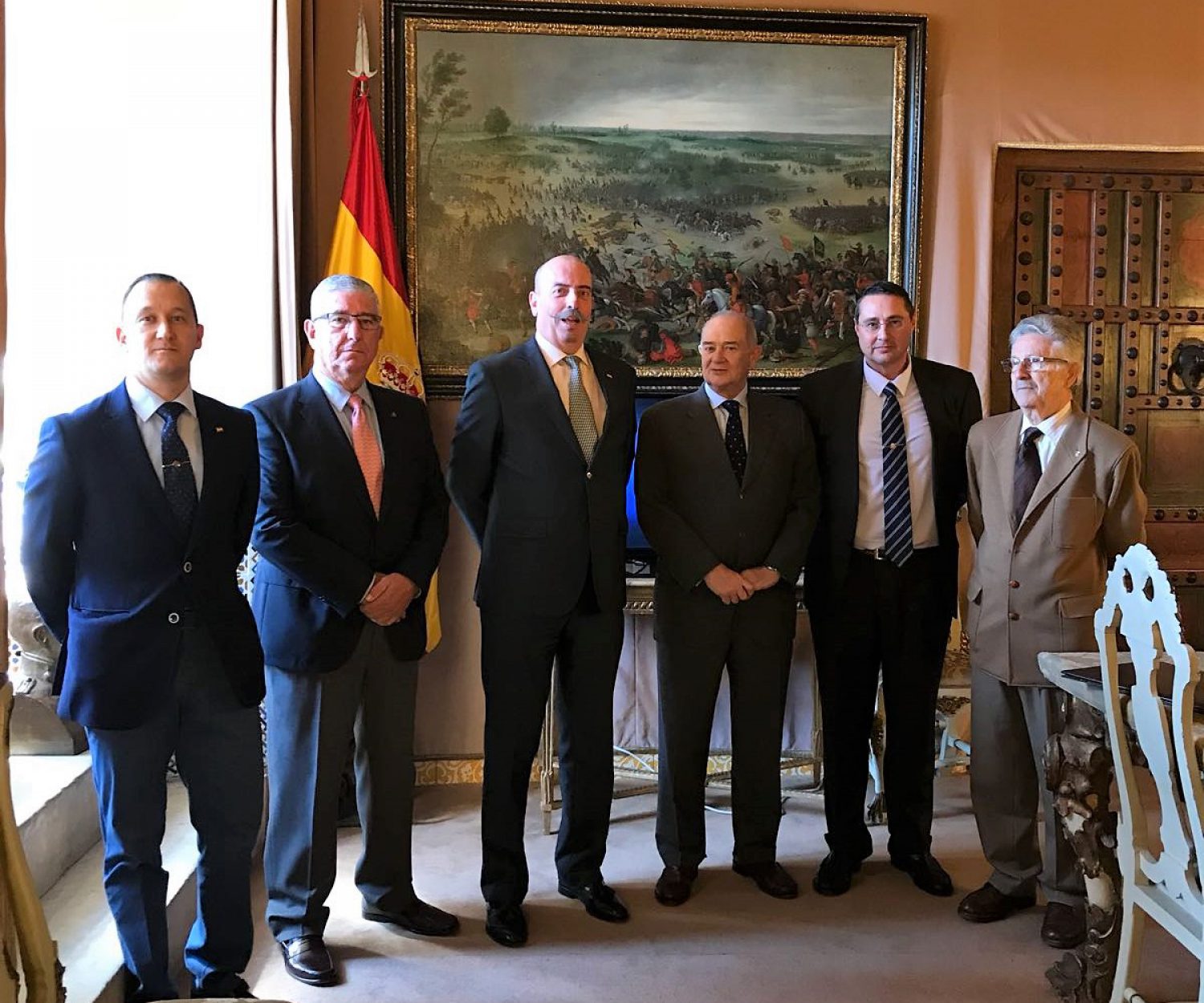 Firma del acuerdo marco entre el Patronato del Alcázar y la Asociación Conde de Gazola