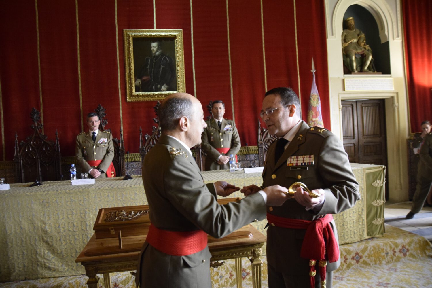 Entrega del Premio Daoíz al General de División Excmo. Sr. D. Alfredo Sanz y Calabria