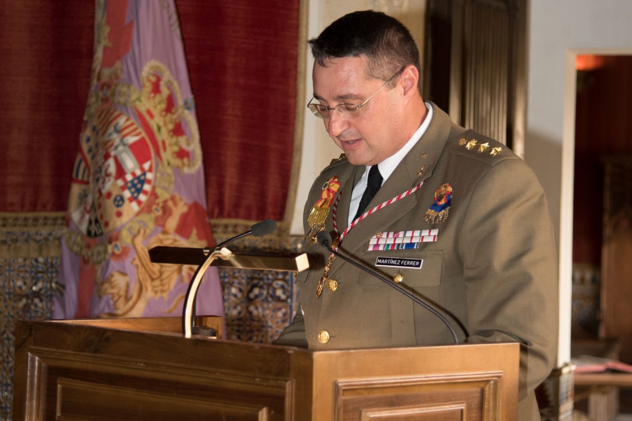 El Coronel Alcaide del Alcázar, Ilmo. Sr. D. José María Martínez Ferrer