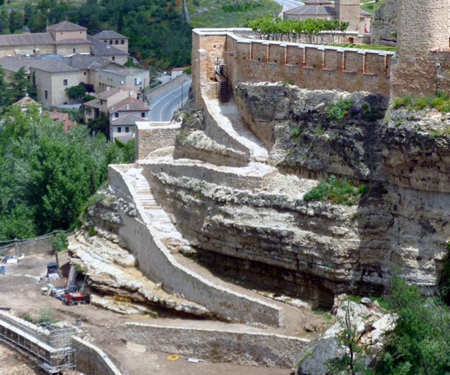 Obras de Restauración en el Alcázar de Segovia