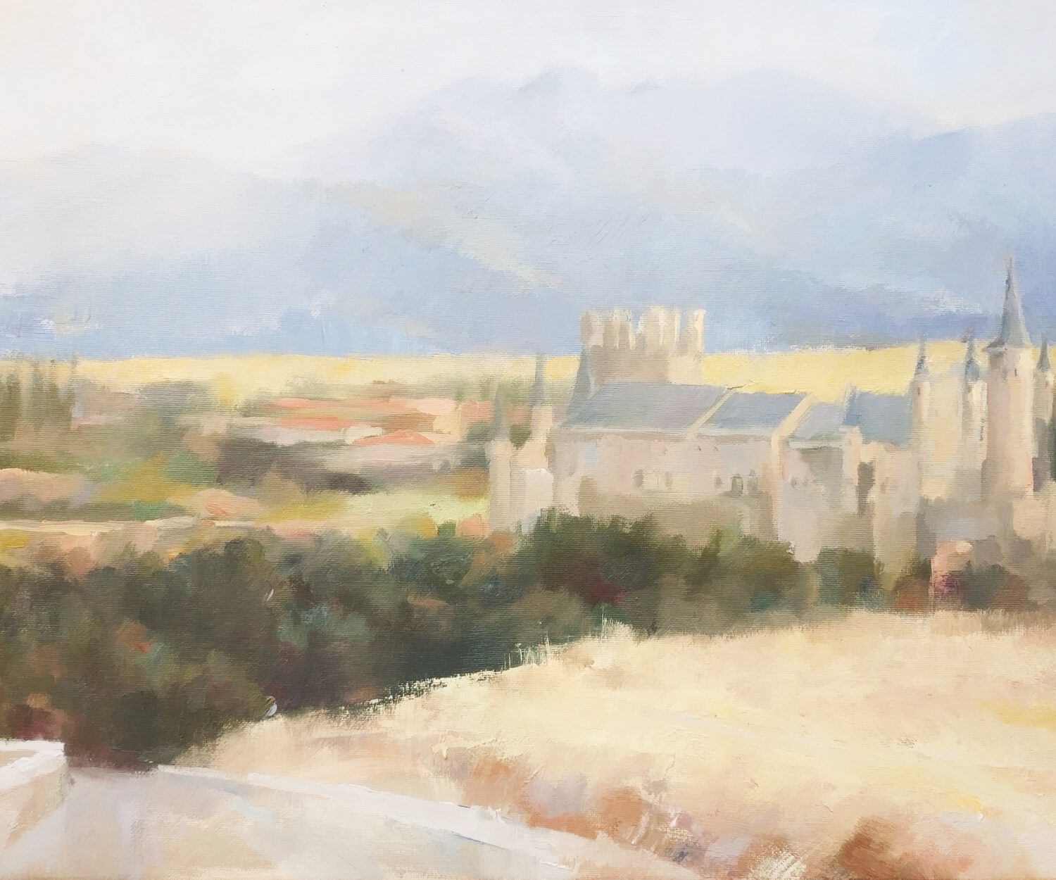 Comienza en Segovia la edición 2018 del Curso de Pintores Pensionados