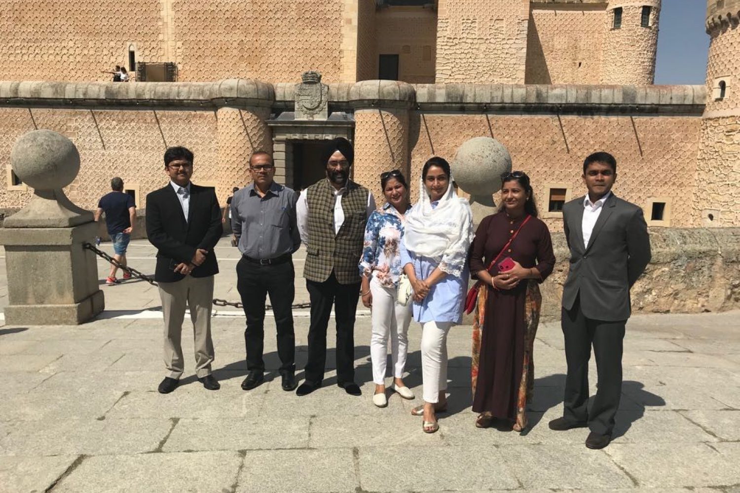 Excma. Sra. Harsimrat Kaur Badal en el Alcázar
