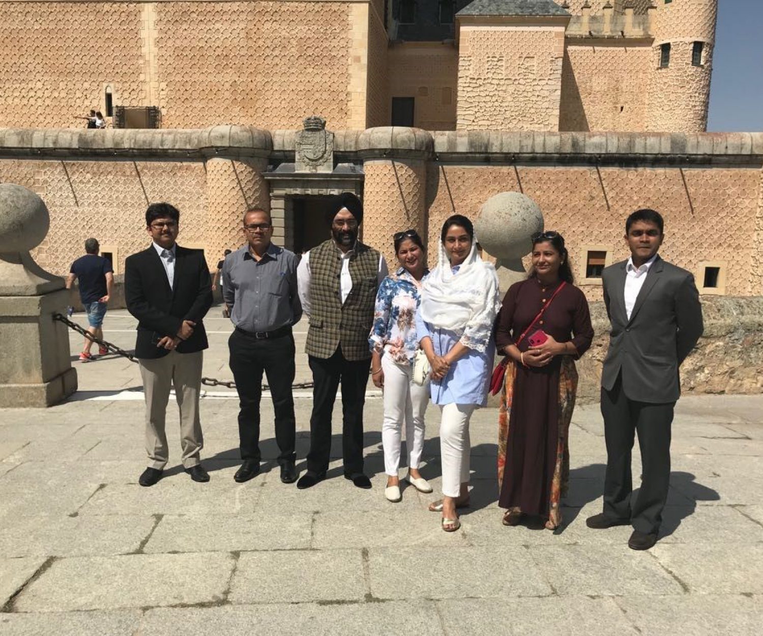 Excma. Sra. Harsimrat Kaur Badal en el Alcázar