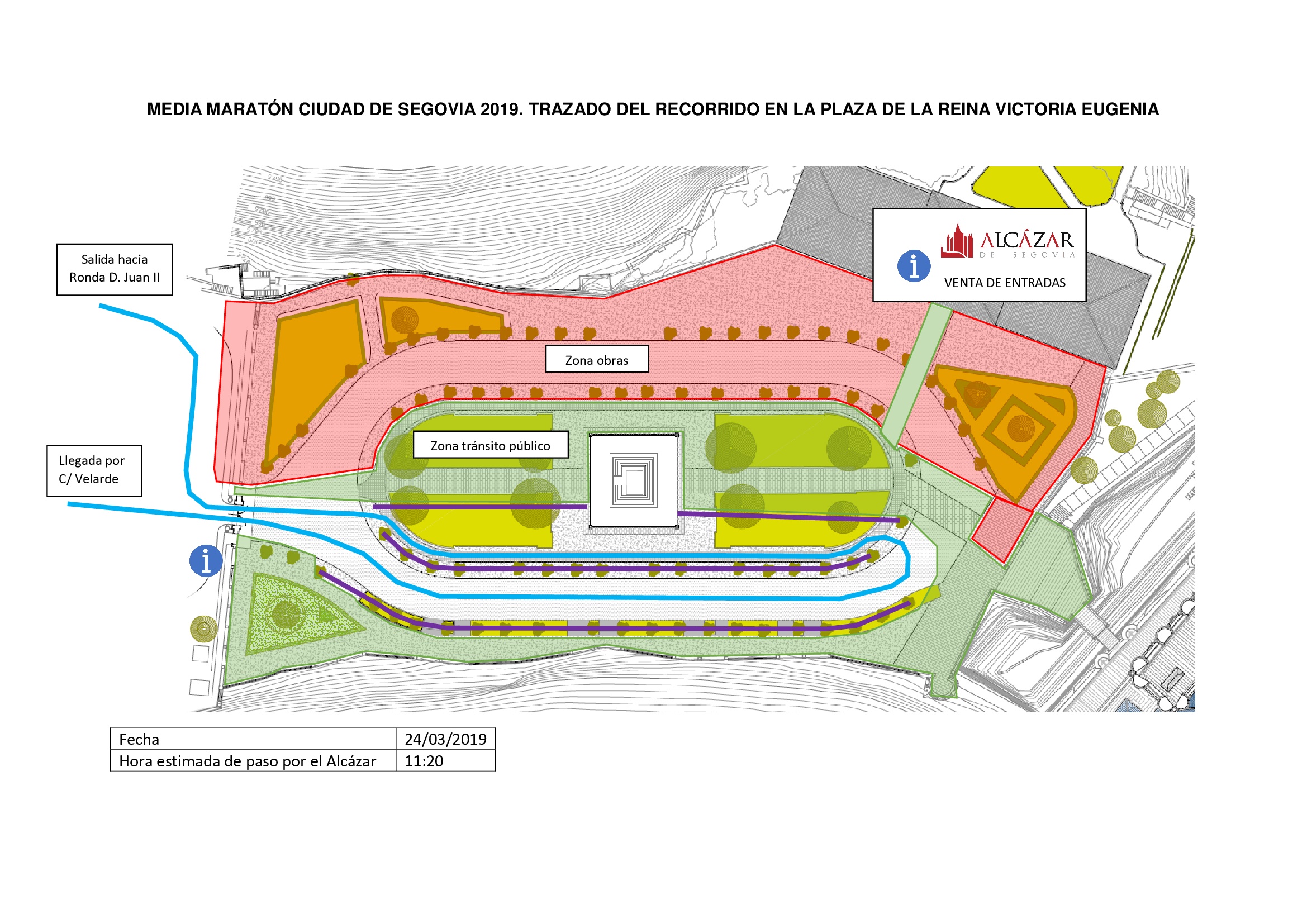 MEDIA MARATÓN CIUDAD DE SEGOVIA 2019 PLANO