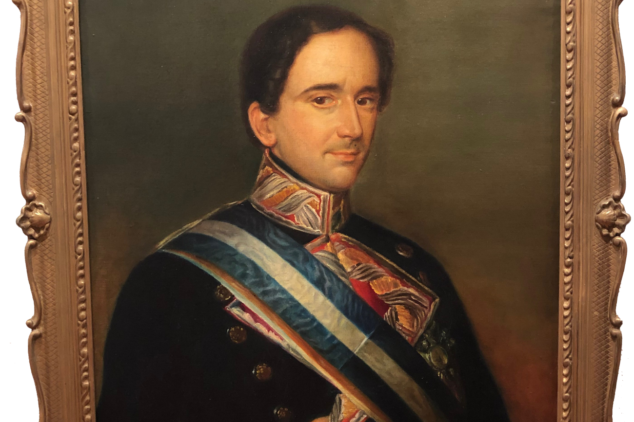Retrato del General Francisco de Paula Orlando Autor desconocido, s. XIX Copia del original de 1844 Óleo sobre lienzo