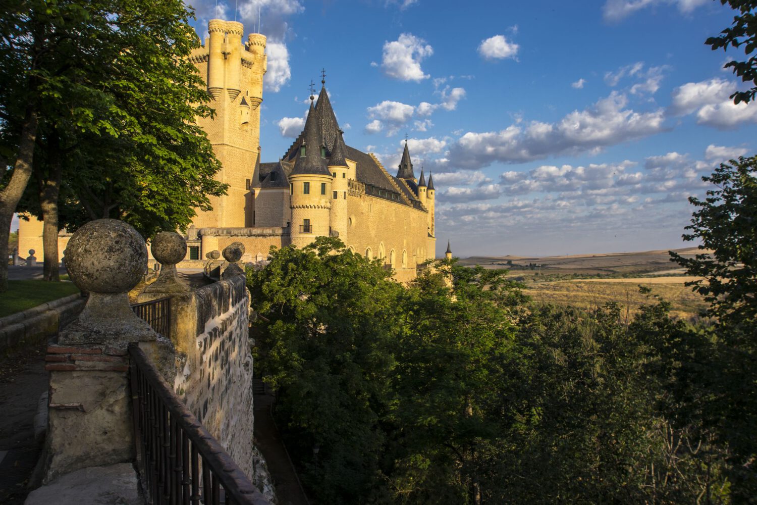 Fachada Norte Alcázar de Segovia