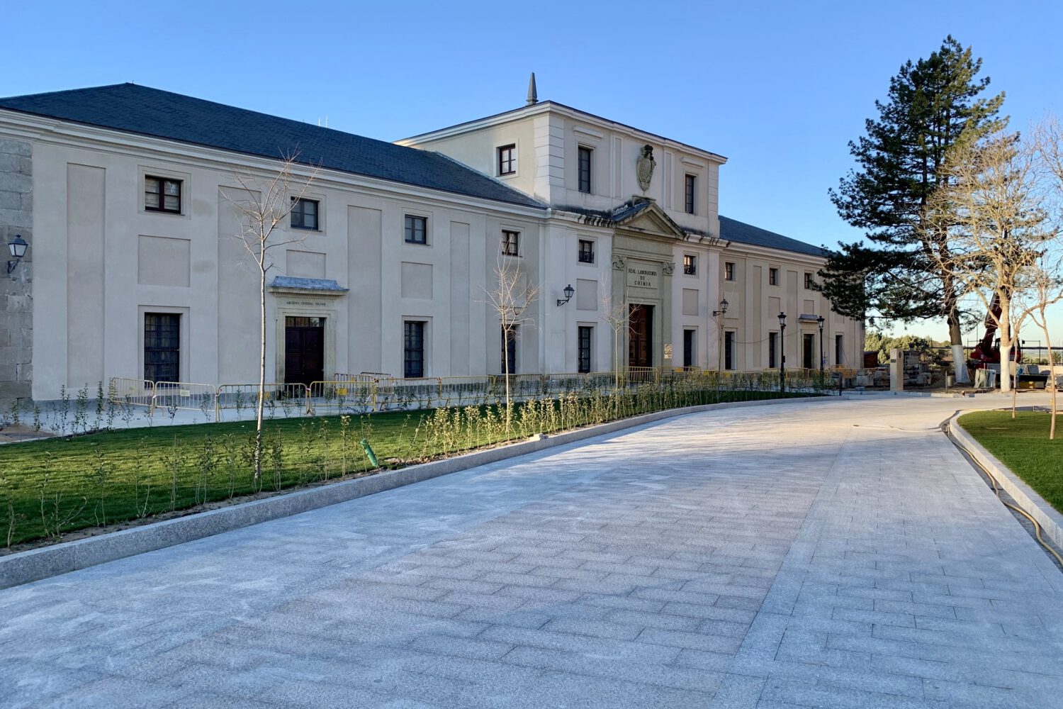 Estado actual de las obras, fase I.