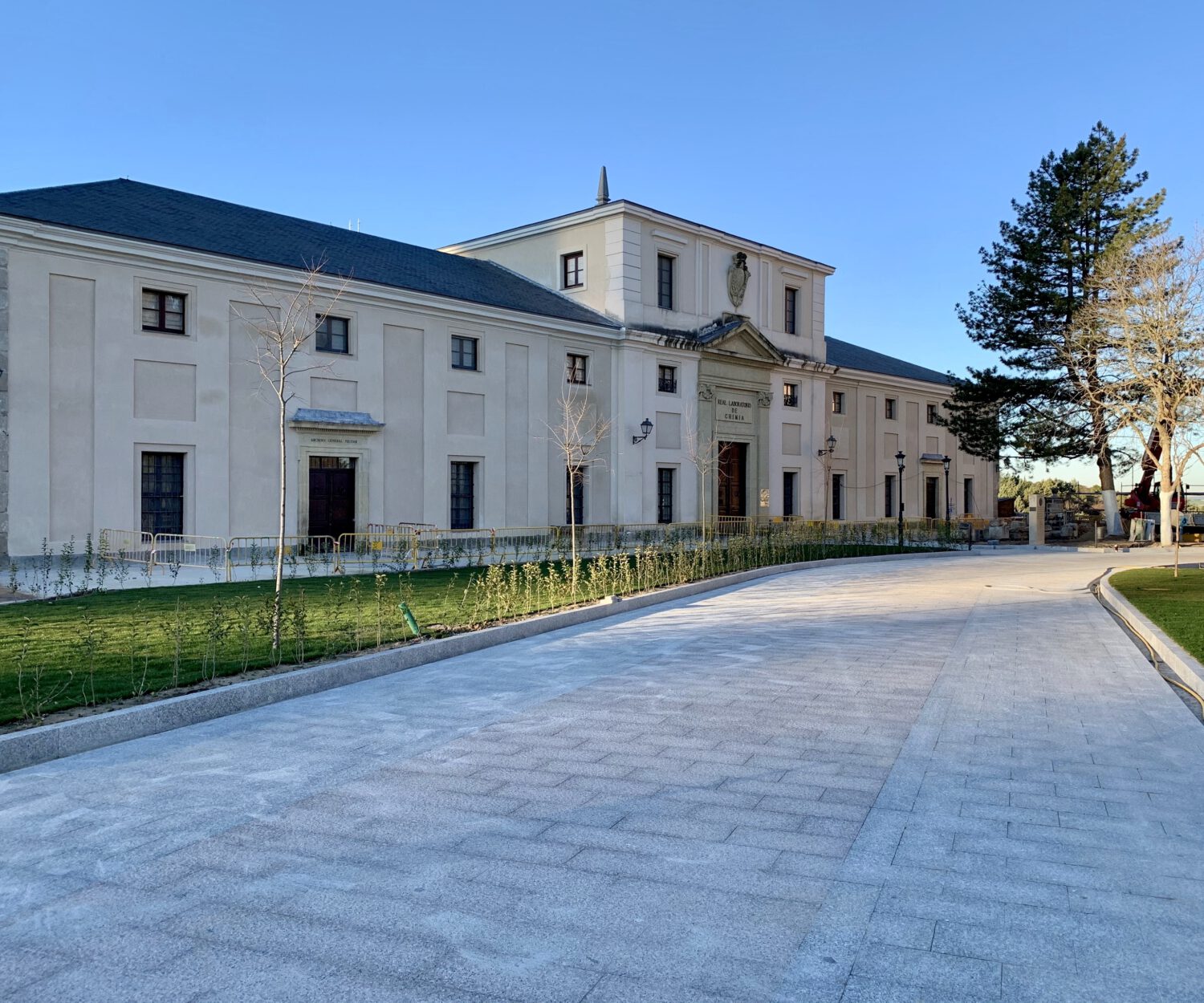 Estado actual de las obras, fase I.