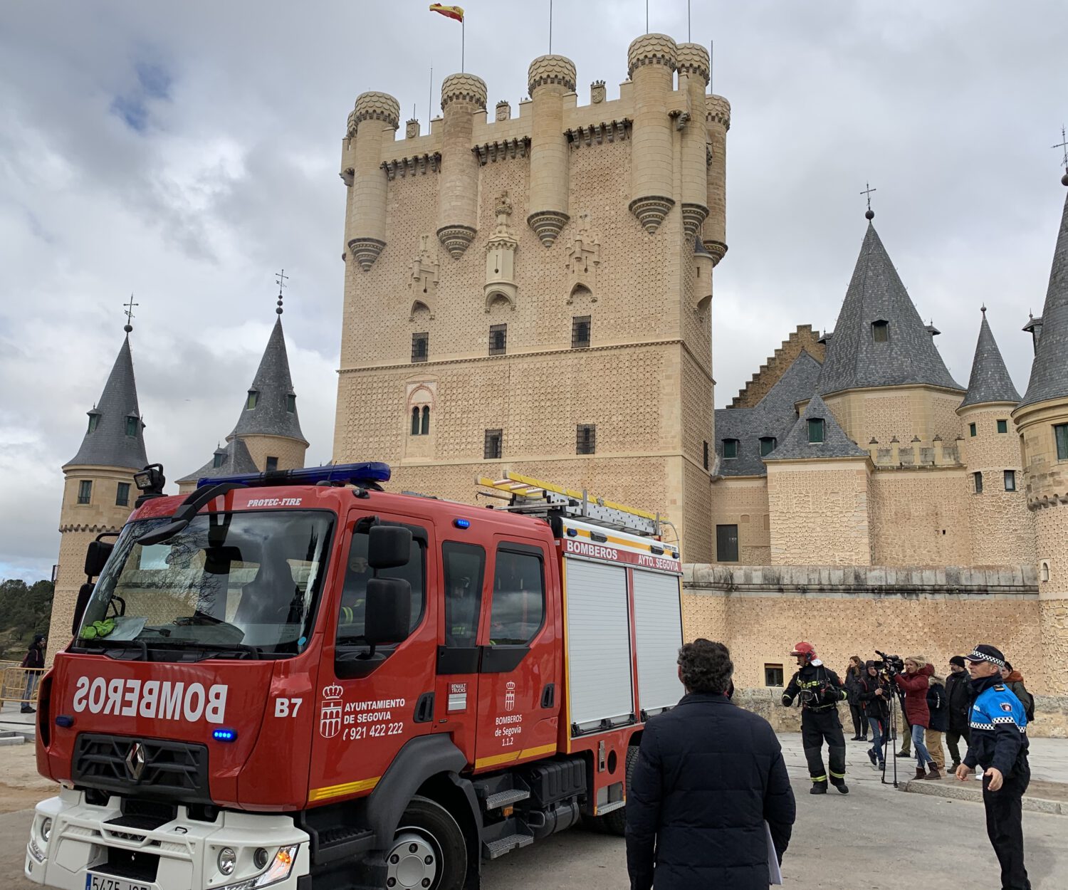 Simulacro de emergencia en el Alcázar 06-03-2020 (3)