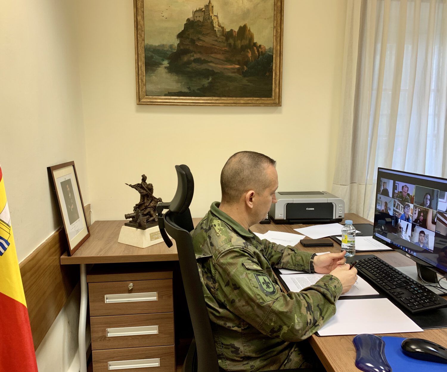 El Teniente de Alcaide del Alcázar, Ángel M. Borao Bastardo