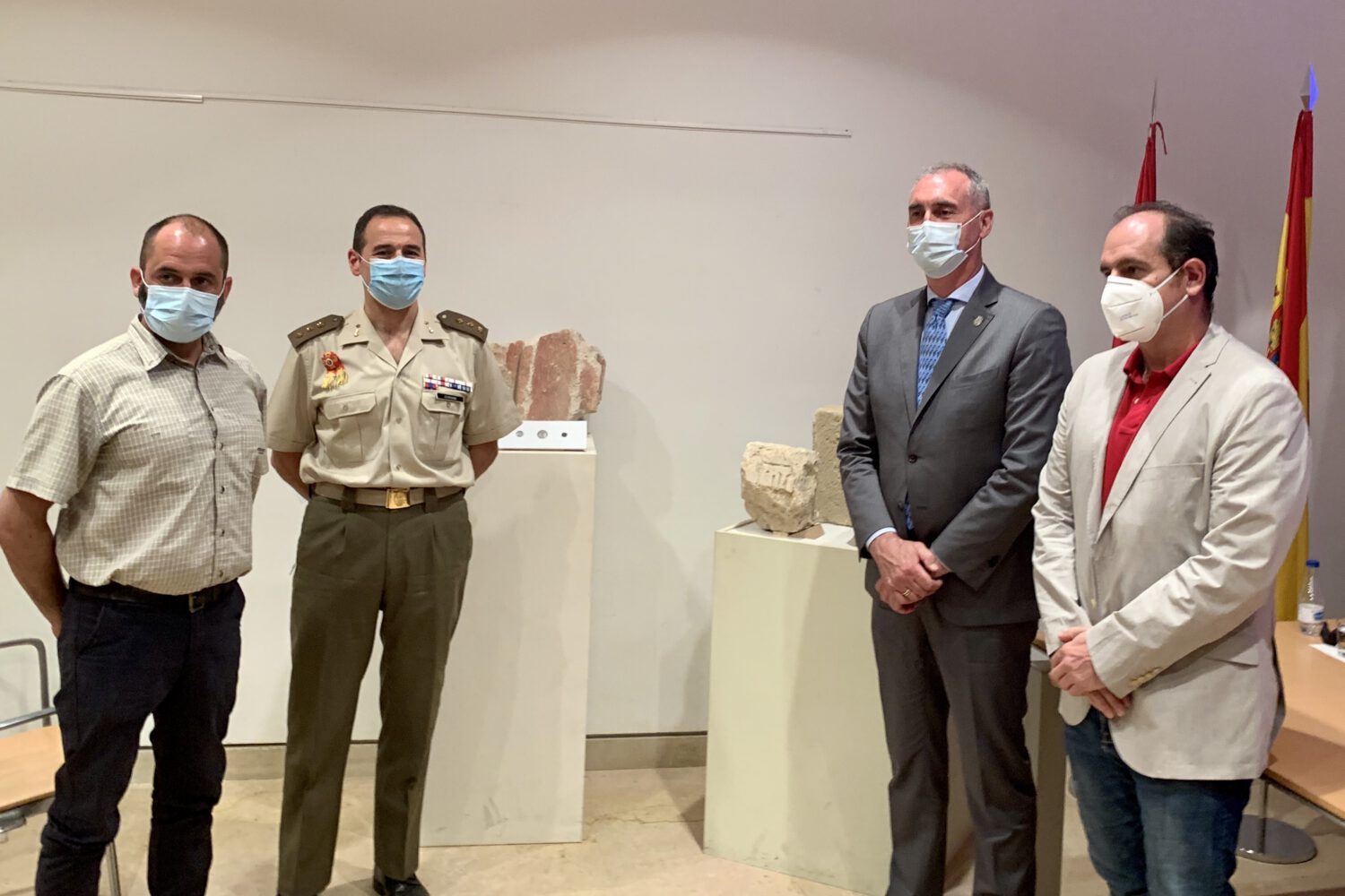 Acto de depósito de materiales arqueológicos Alcázar de Segovia (4)