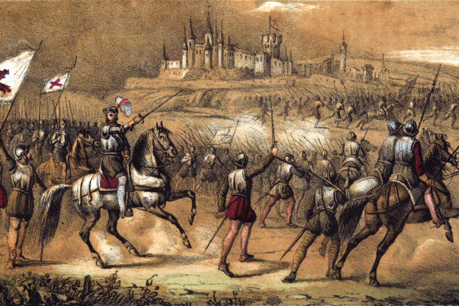 853, Los mártires de la libertad española, vol I, Padilla levanta el sitio de Segovia