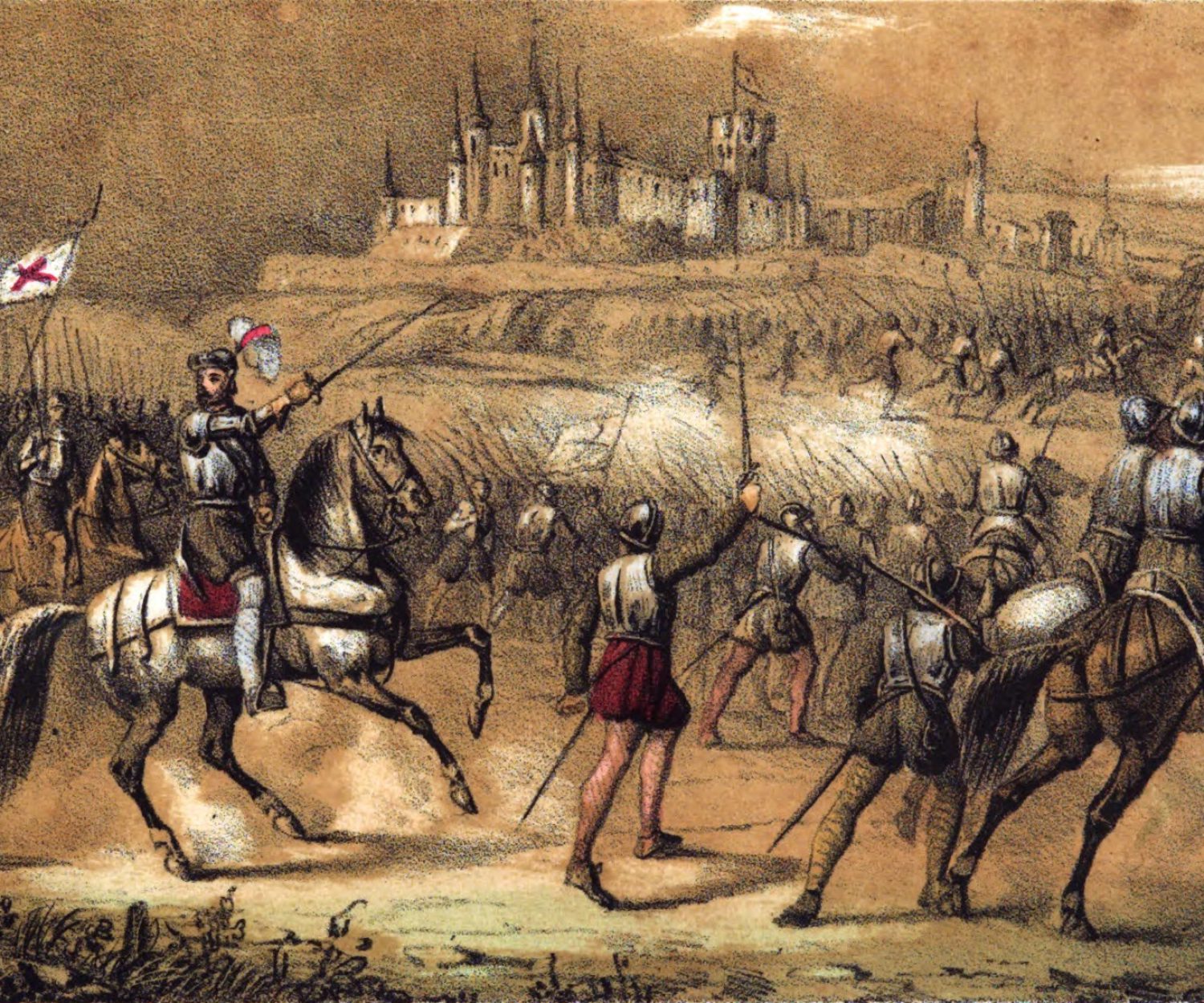 853, Los mártires de la libertad española, vol I, Padilla levanta el sitio de Segovia