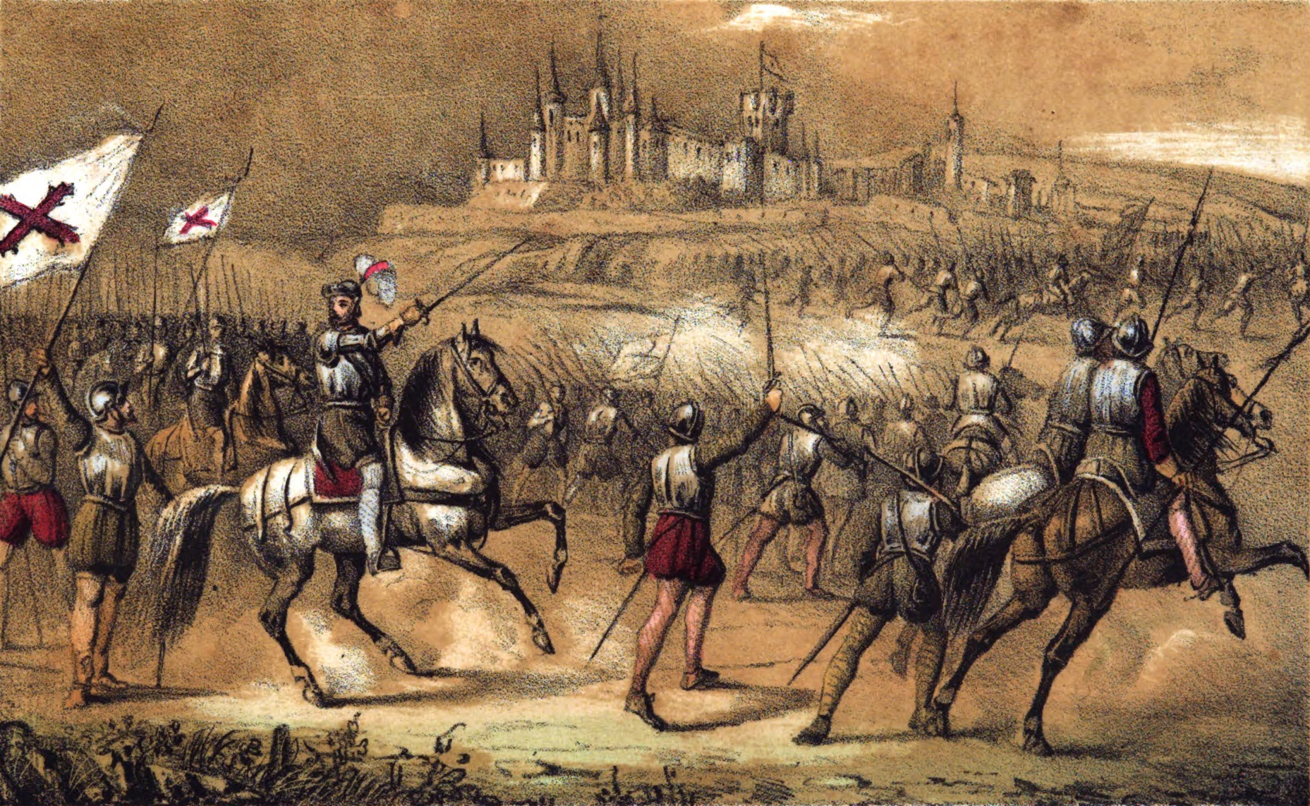 853, Los mártires de la libertad española, vol I, Padilla levanta el sitio de Segovia