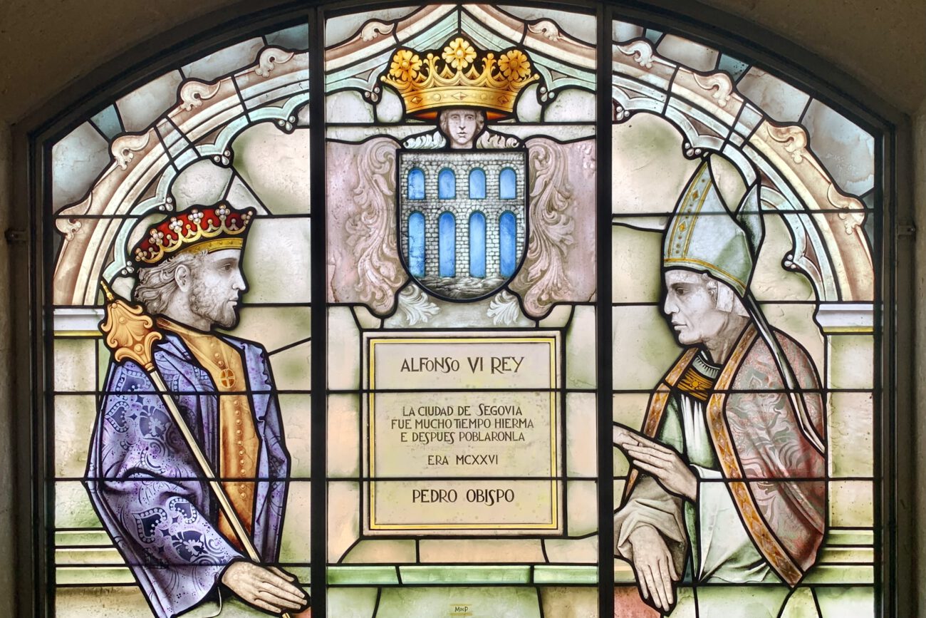 Vidriera de Alfonso VI