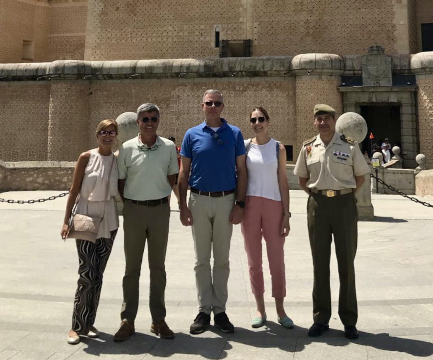 El presidente del Comité Militar de la OTAN visita el Alcázar (2)