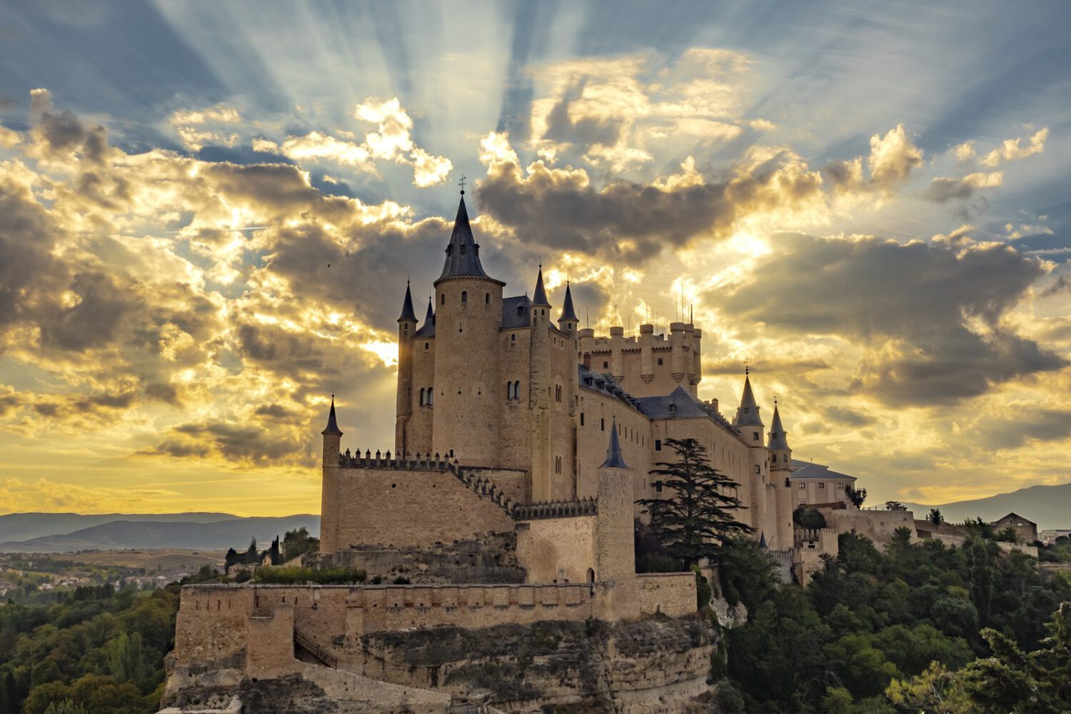 Amanecer Alcázar de Segovia (1)