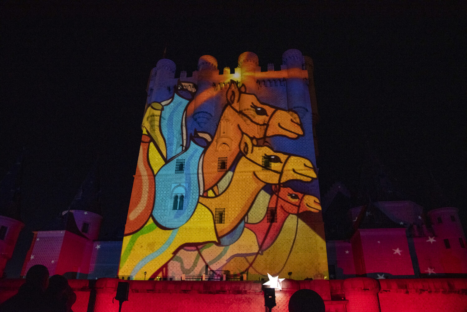 Cabalgata de reyes en el Alcázar de Segovia
